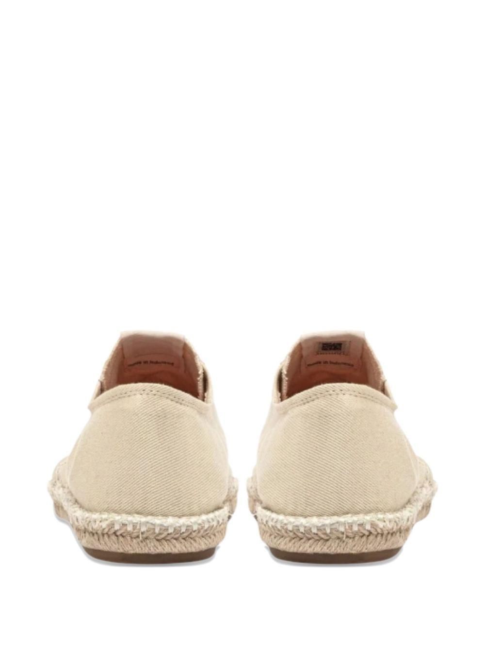 lace-up jute low-top sneakers Product Image
