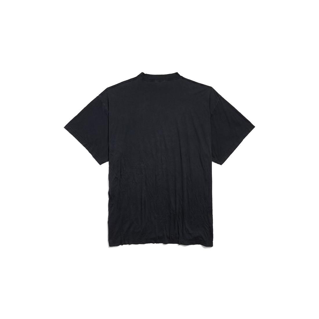 Women's Pigalle T-shirt Oversized in Black Faded Product Image