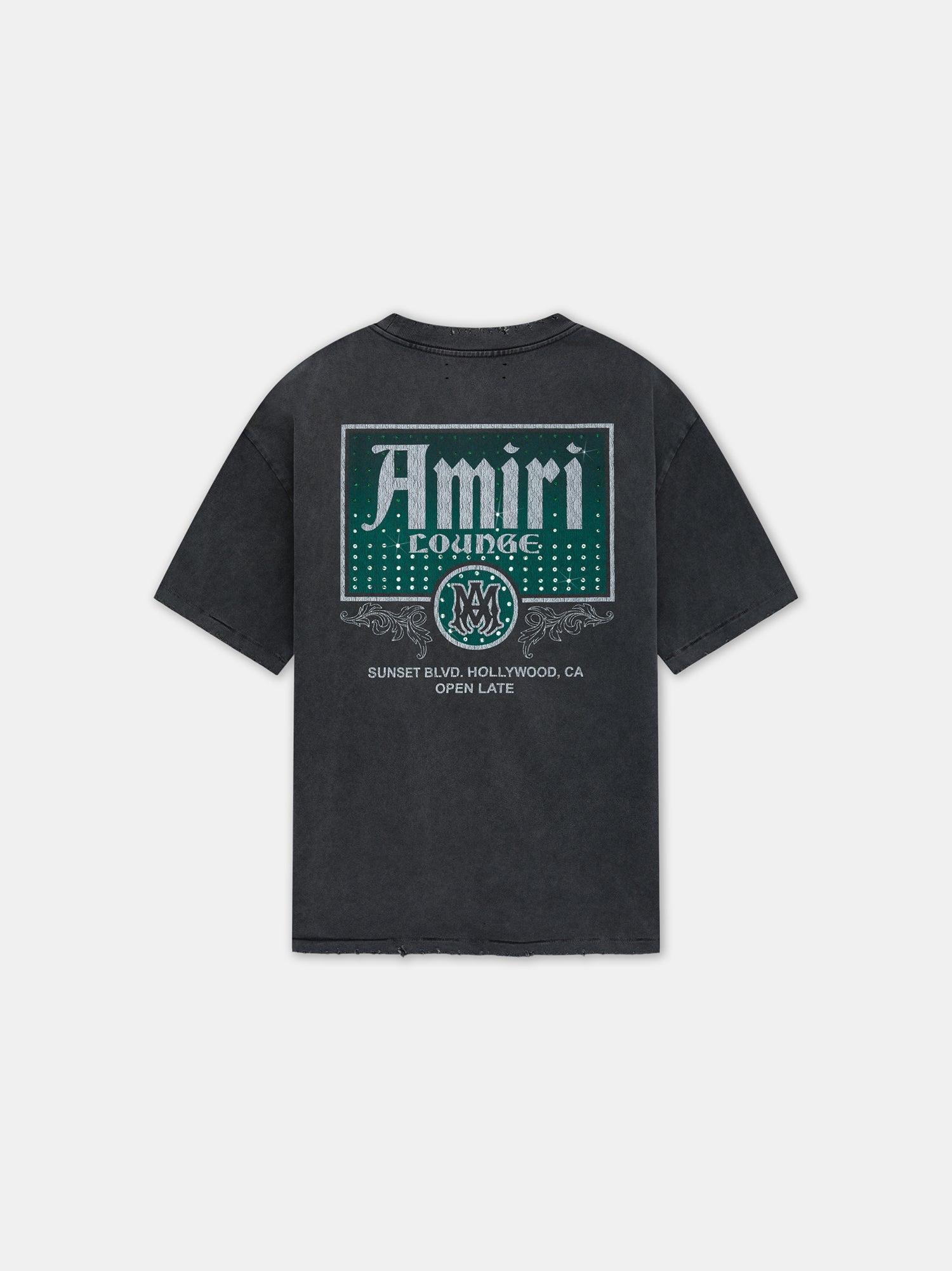 VINTAGE CRYSTAL LOUNGE TEE - Black Male Product Image
