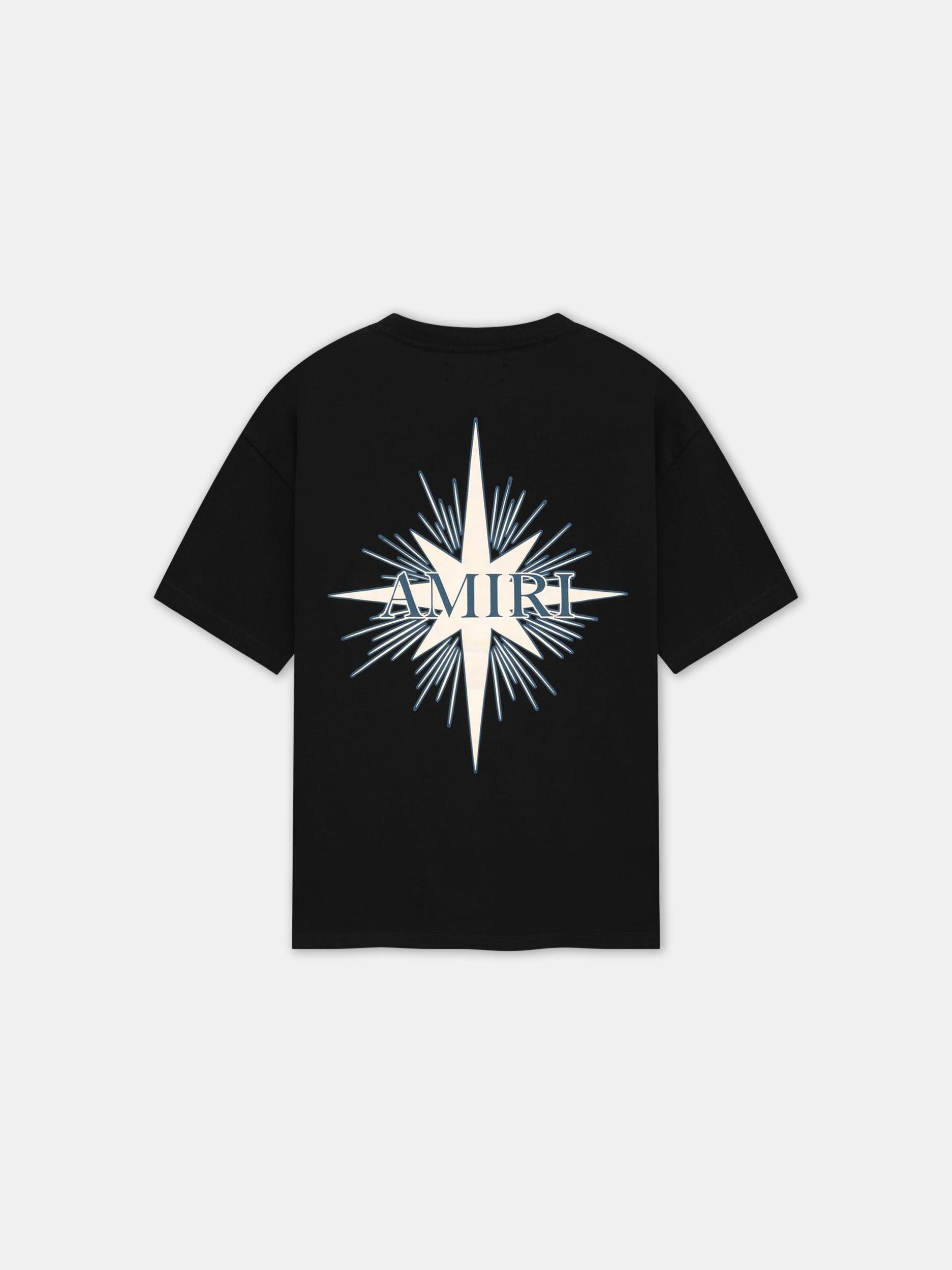 AMIRI STARBURST TEE - Black Male Product Image