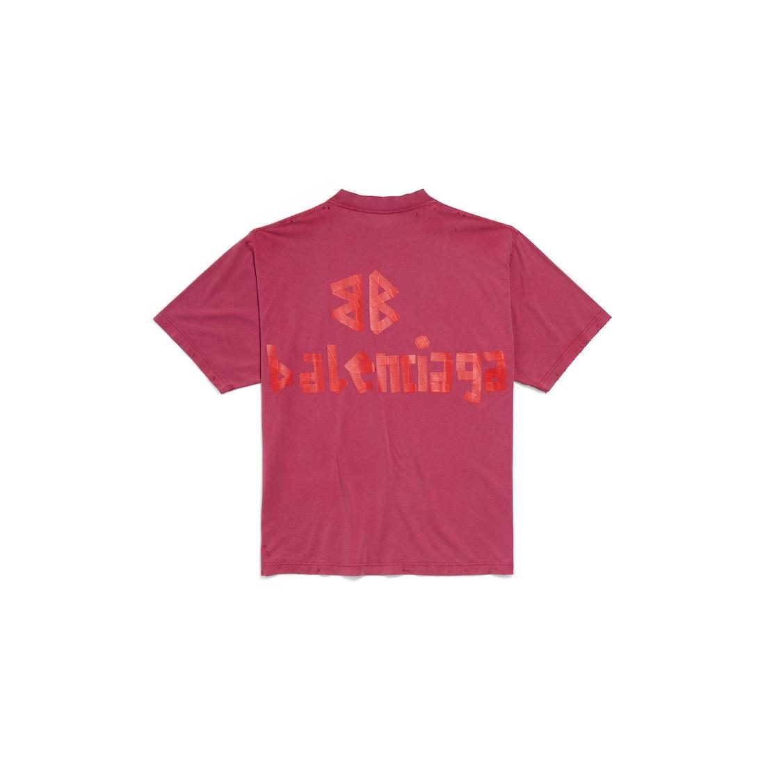 Tape Type T-shirt Medium Fit in Rasberry Product Image