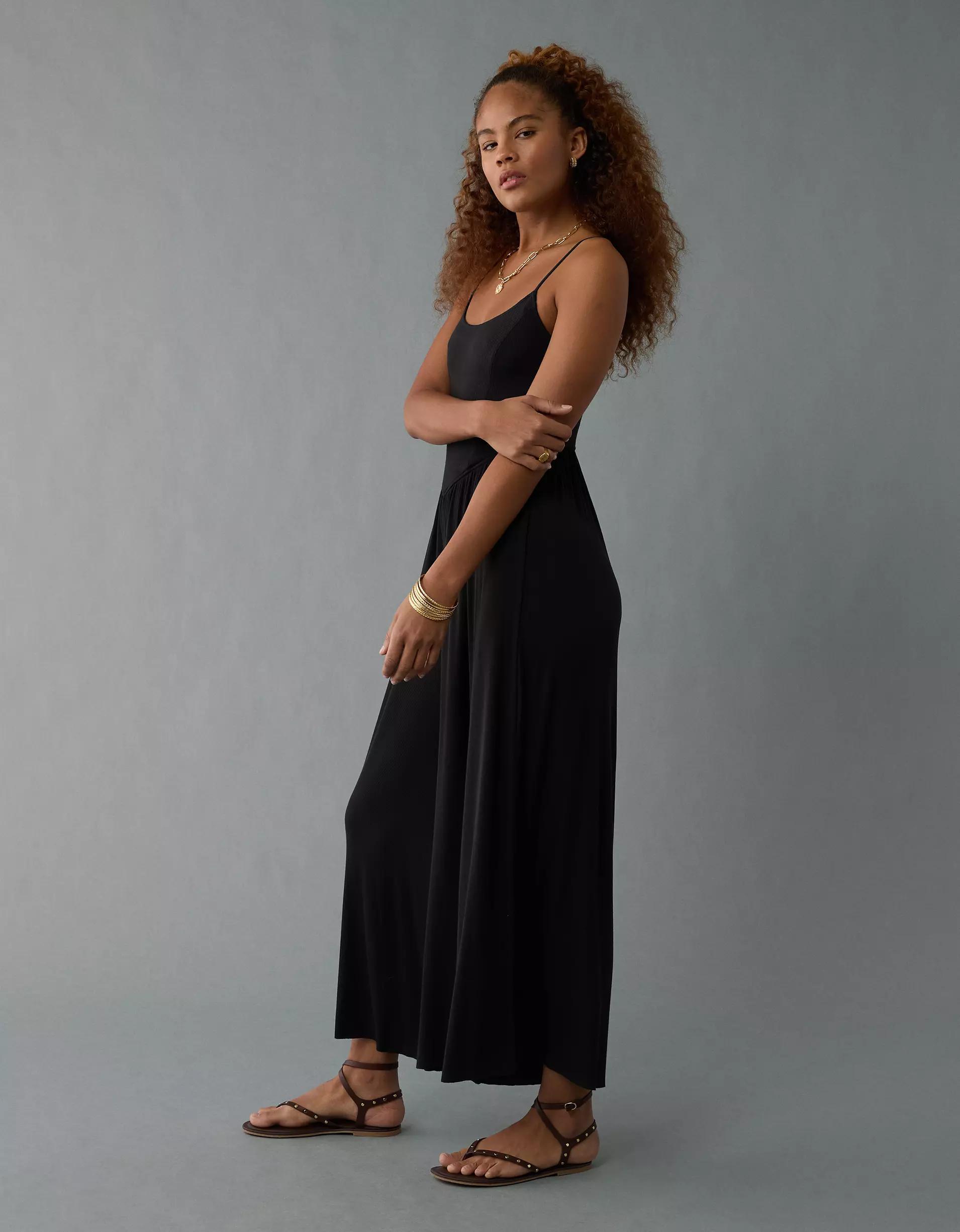 AE Soft and Sexy Wide-Leg Jumpsuit Women's Product Image
