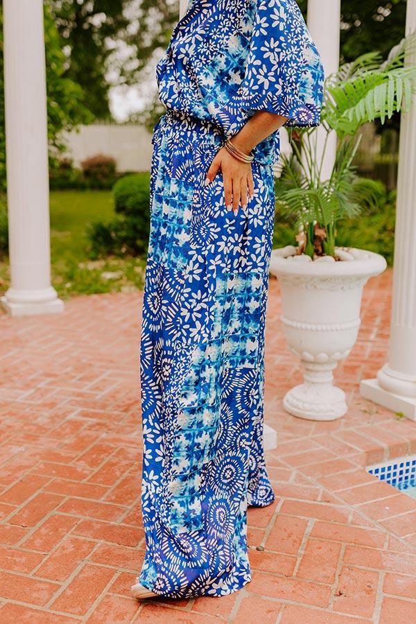 Mykonos Daytrip High Waist Satin Pants Curves Product Image