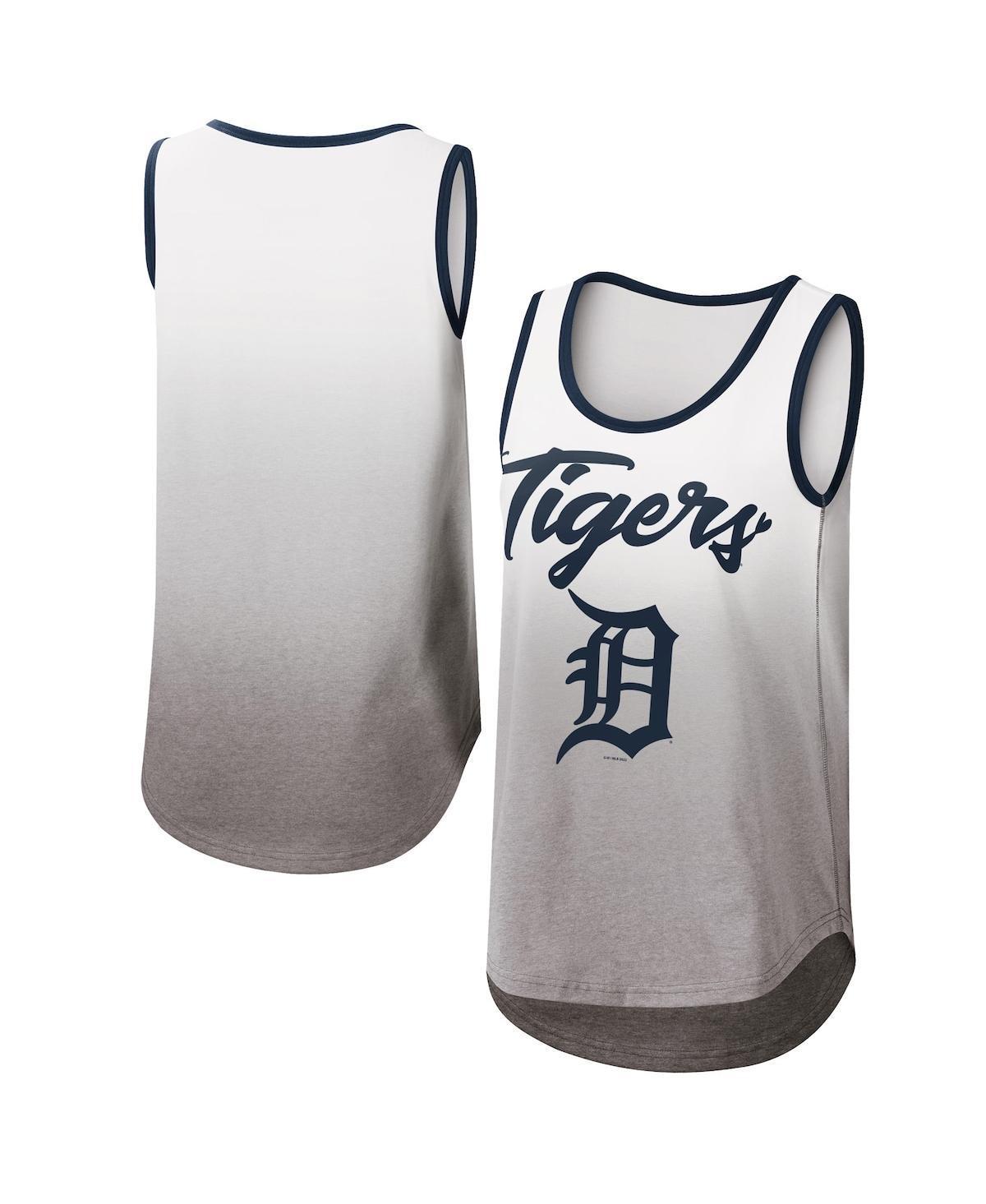 Women's G-III 4Her by Carl Banks White Detroit Tigers Logo Opening Day Tank Top, Size: Large Product Image