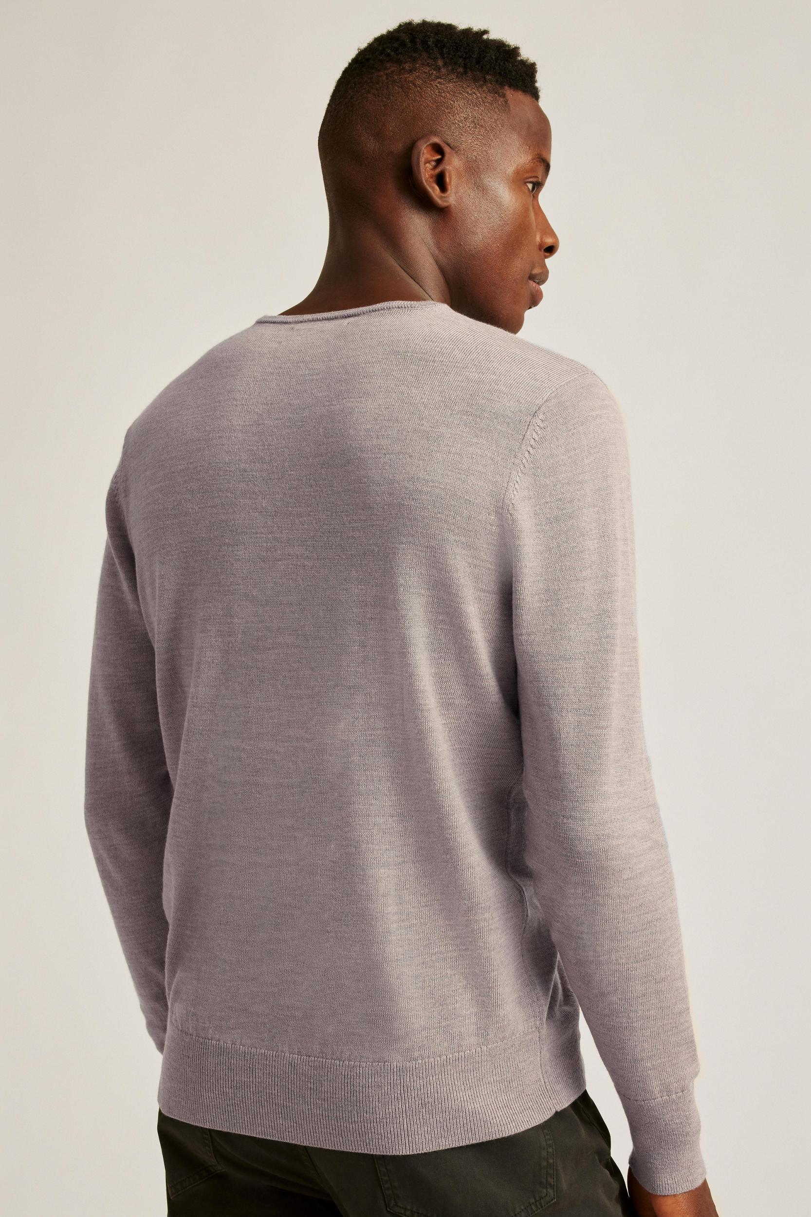 Washable Merino V-Neck Sweater Product Image