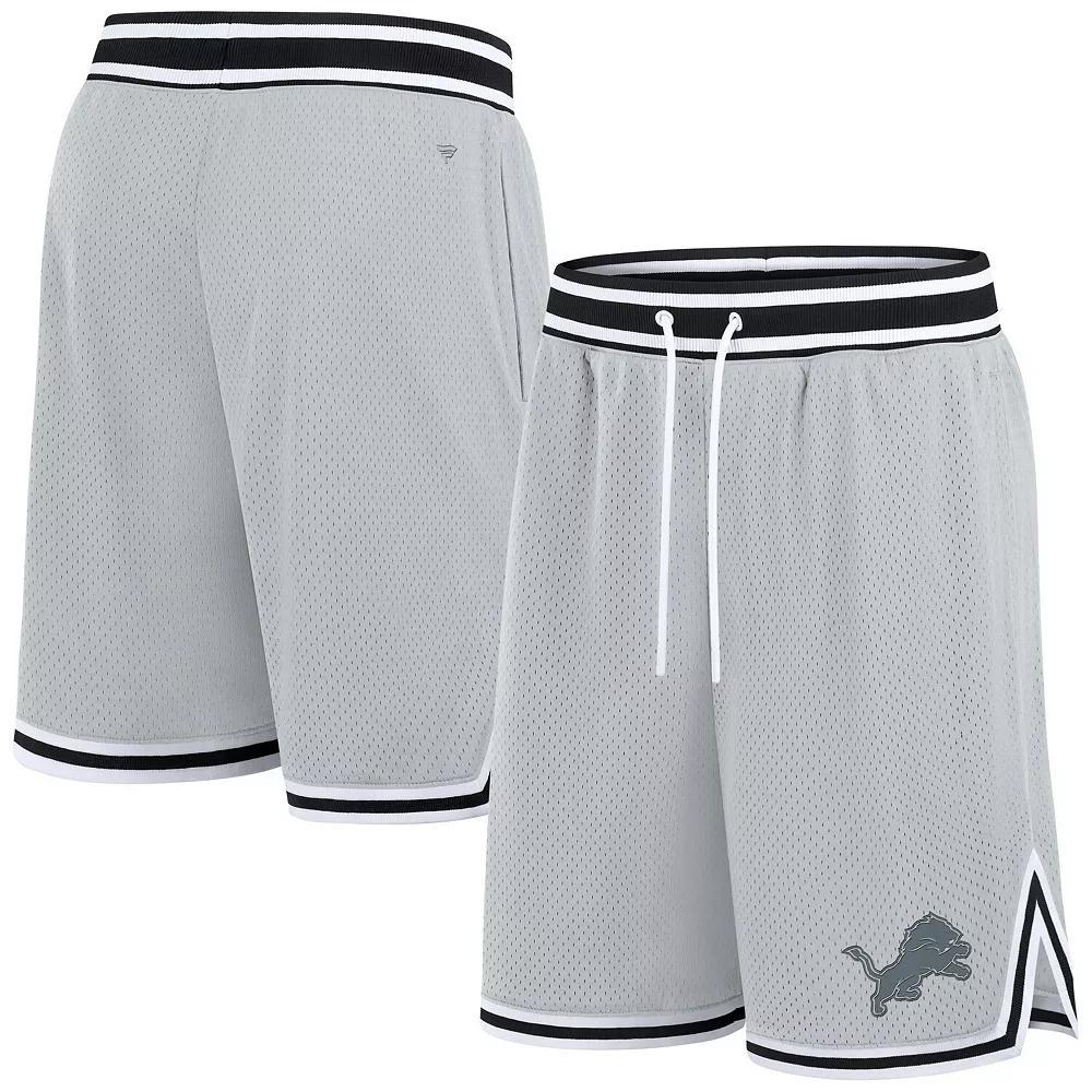 Men's Fanatics Silver Detroit Lions Elements Future Ground Shorts, Size: 2XL Product Image