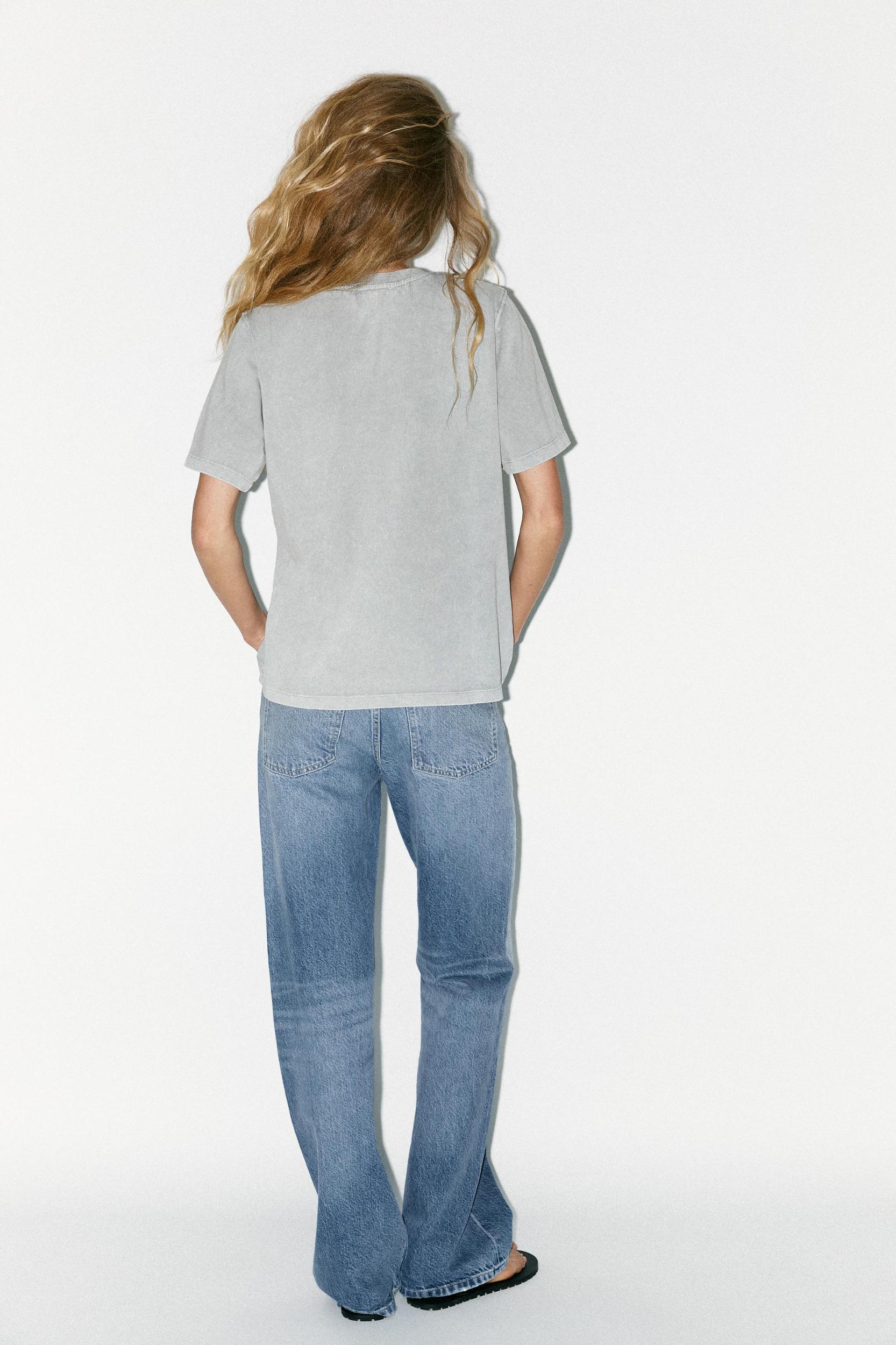 JEWEL WASHED EFFECT T-SHIRT Product Image