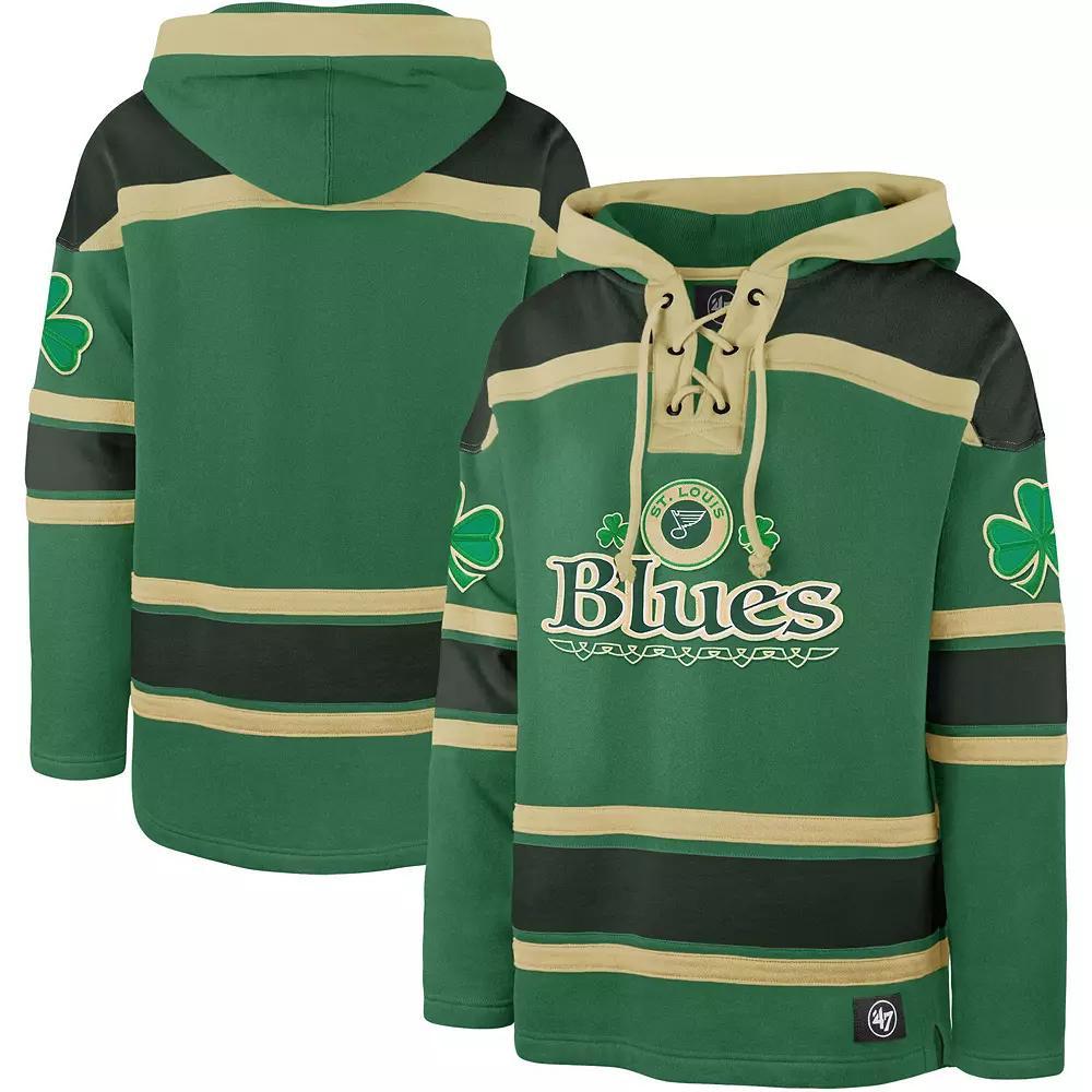 Mens 47 Kelly St. Louis Blues St. Patricks Day McLucky Superior Lacer Pullover Hoodie Product Image