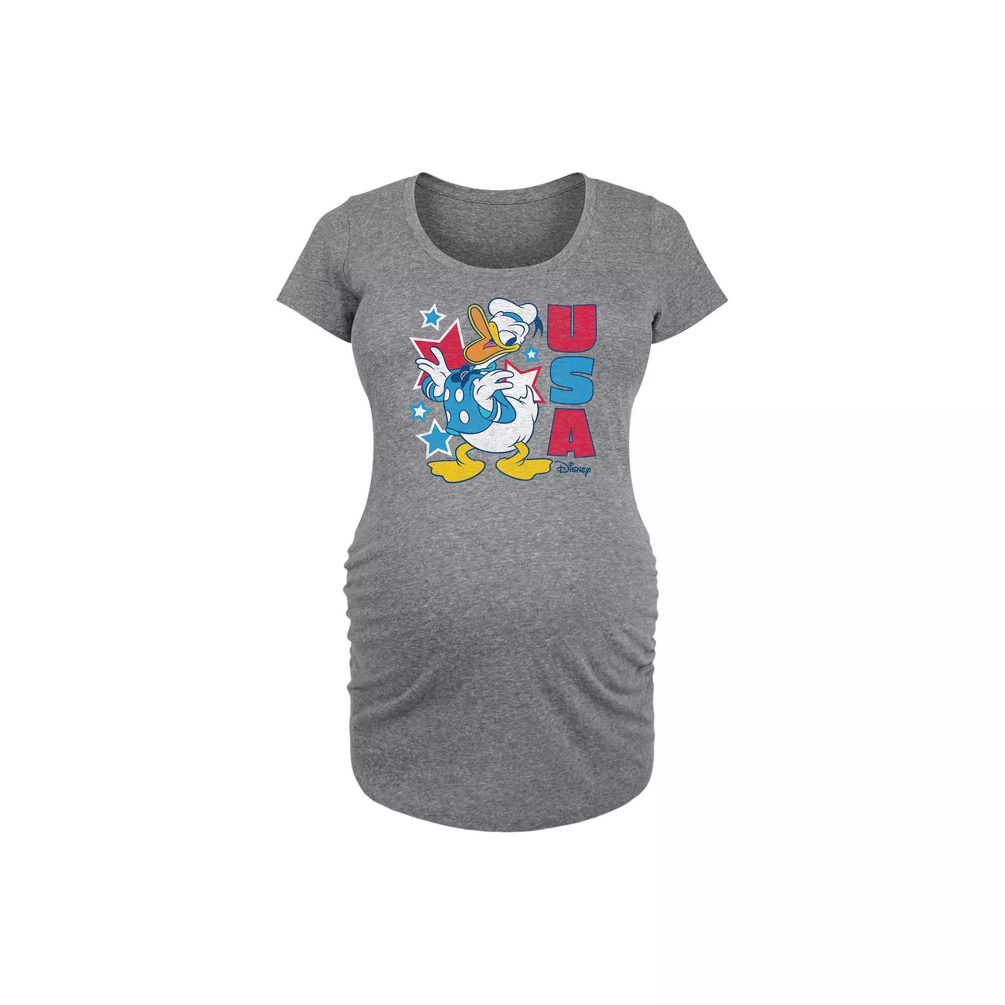 Maternity Ice Cream Pops Graphic Tee, Womens Grey Gray Product Image