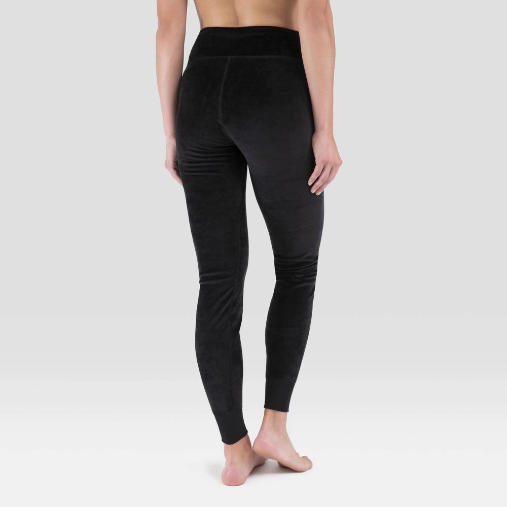 Wander by Hottotties Women's Velour Thermal Leggings - Black Product Image