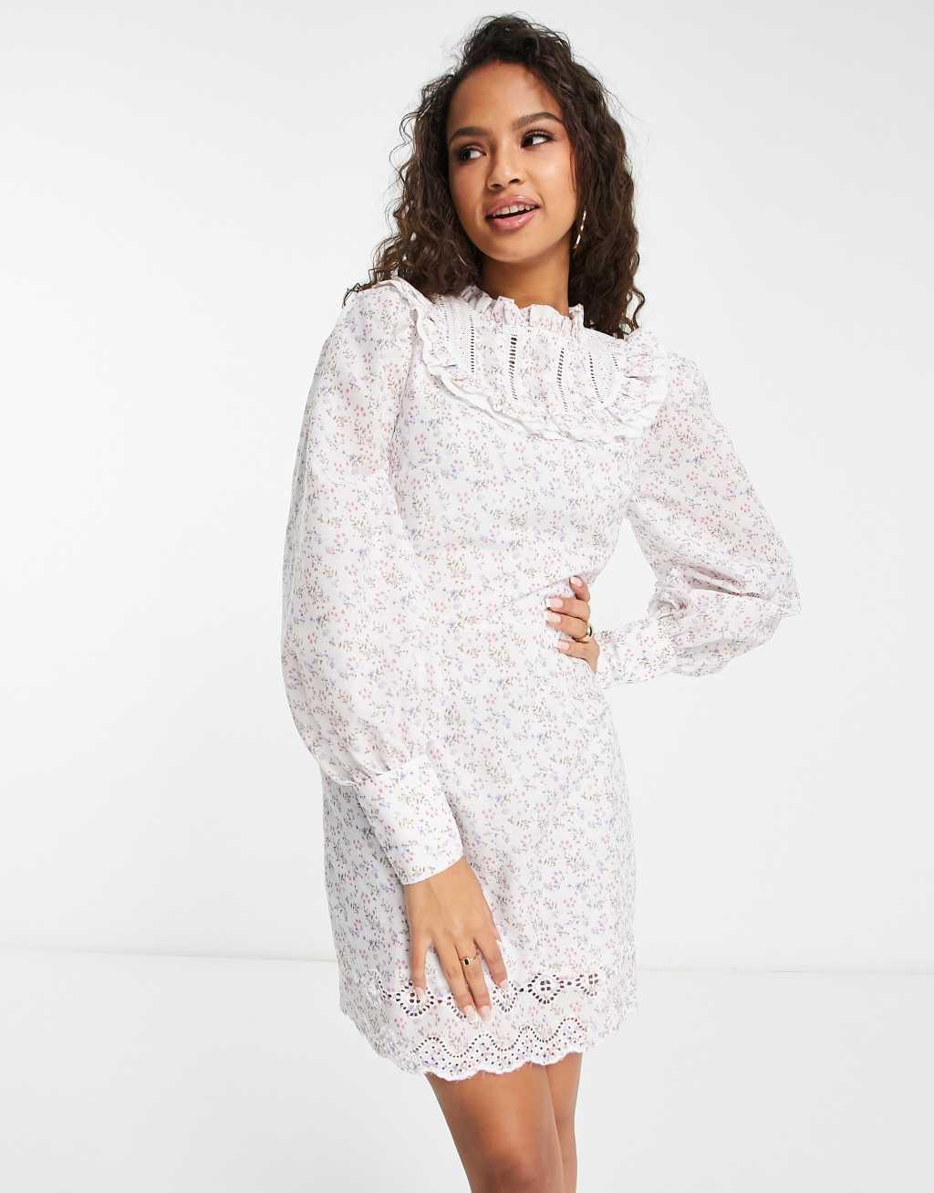 Glamorous high neck shift dress Product Image