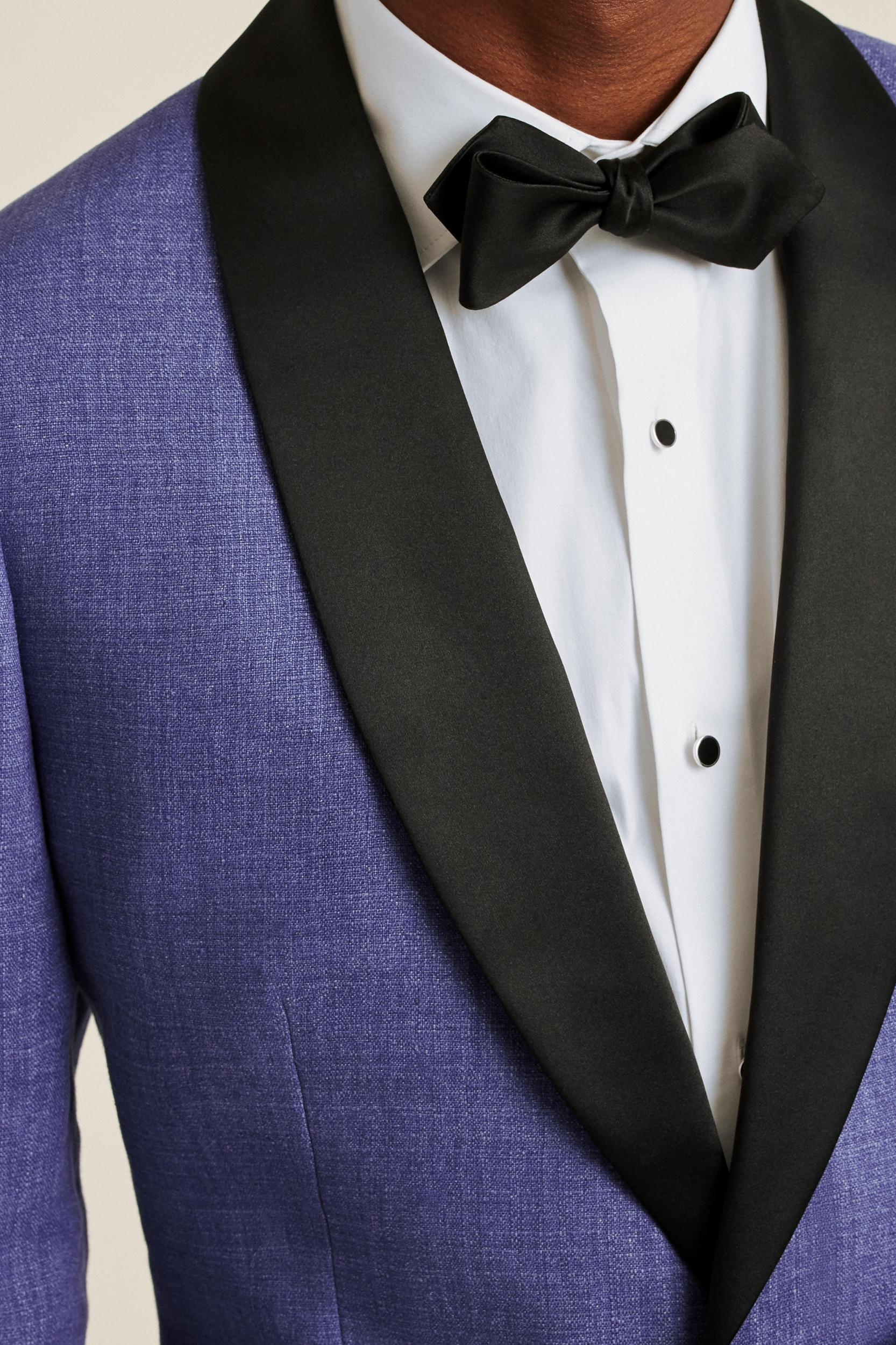 Italian Linen Tuxedo Jacket Product Image