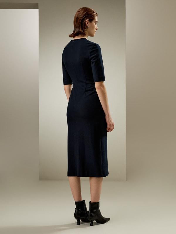 Twist Front Sheath Dress Product Image
