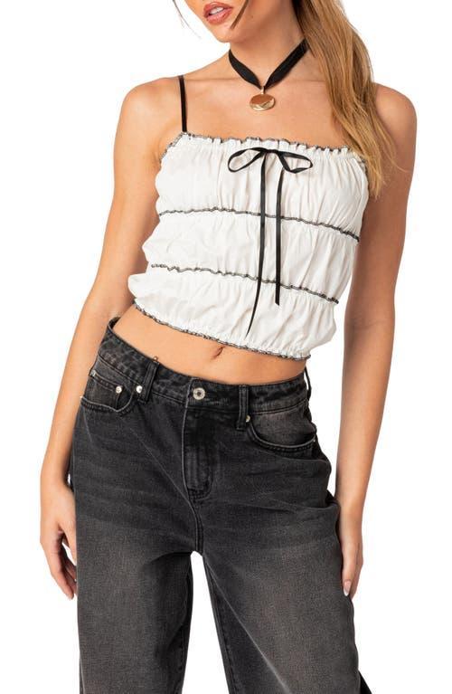 Womens Sawyer tiered scrunch top Product Image