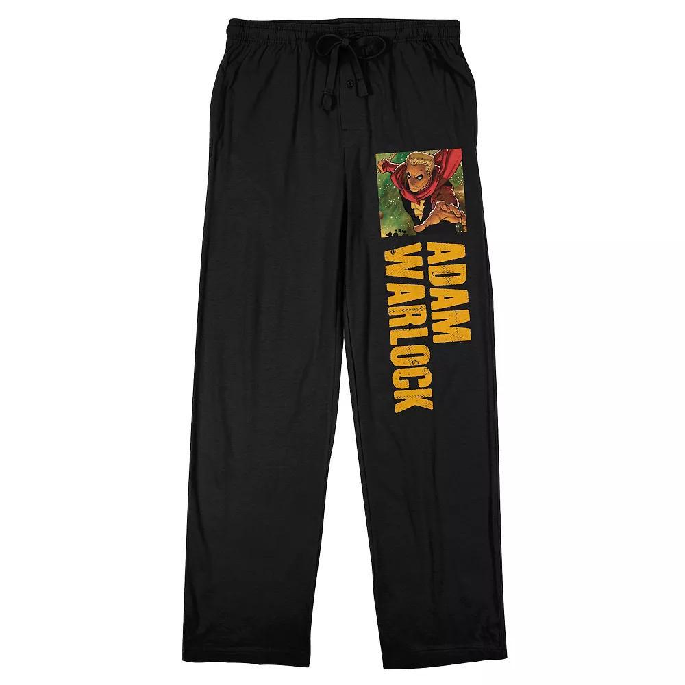 Men's Marvel Adam Warlock Sleep Pants, Size: XXL, Black Product Image