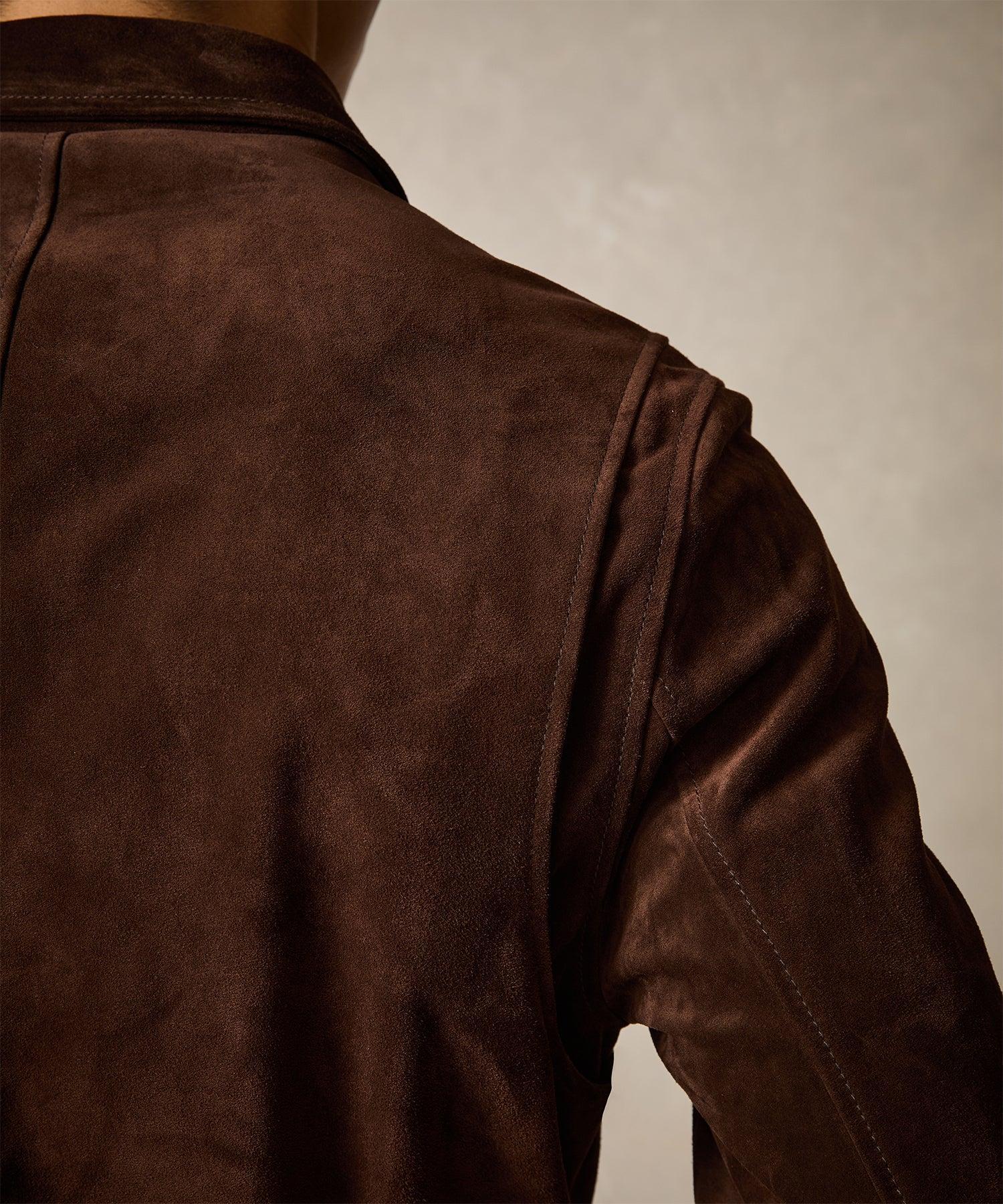Italian Suede Dean Jacket Product Image