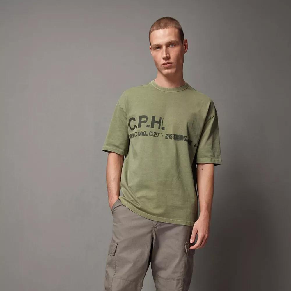 Mens NEXT Copenhagen Graphic T-Shirt Green Product Image