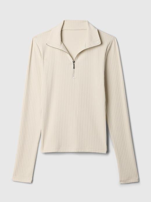 Modern Rib Half-Zip Pullover Product Image