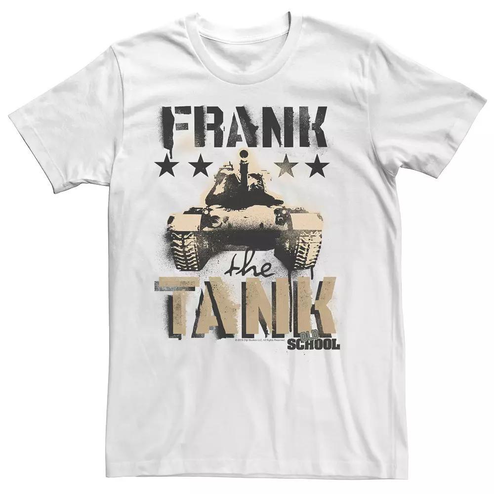 Men's Old School Frank The Tank Top Tee, Size: Large, White Product Image