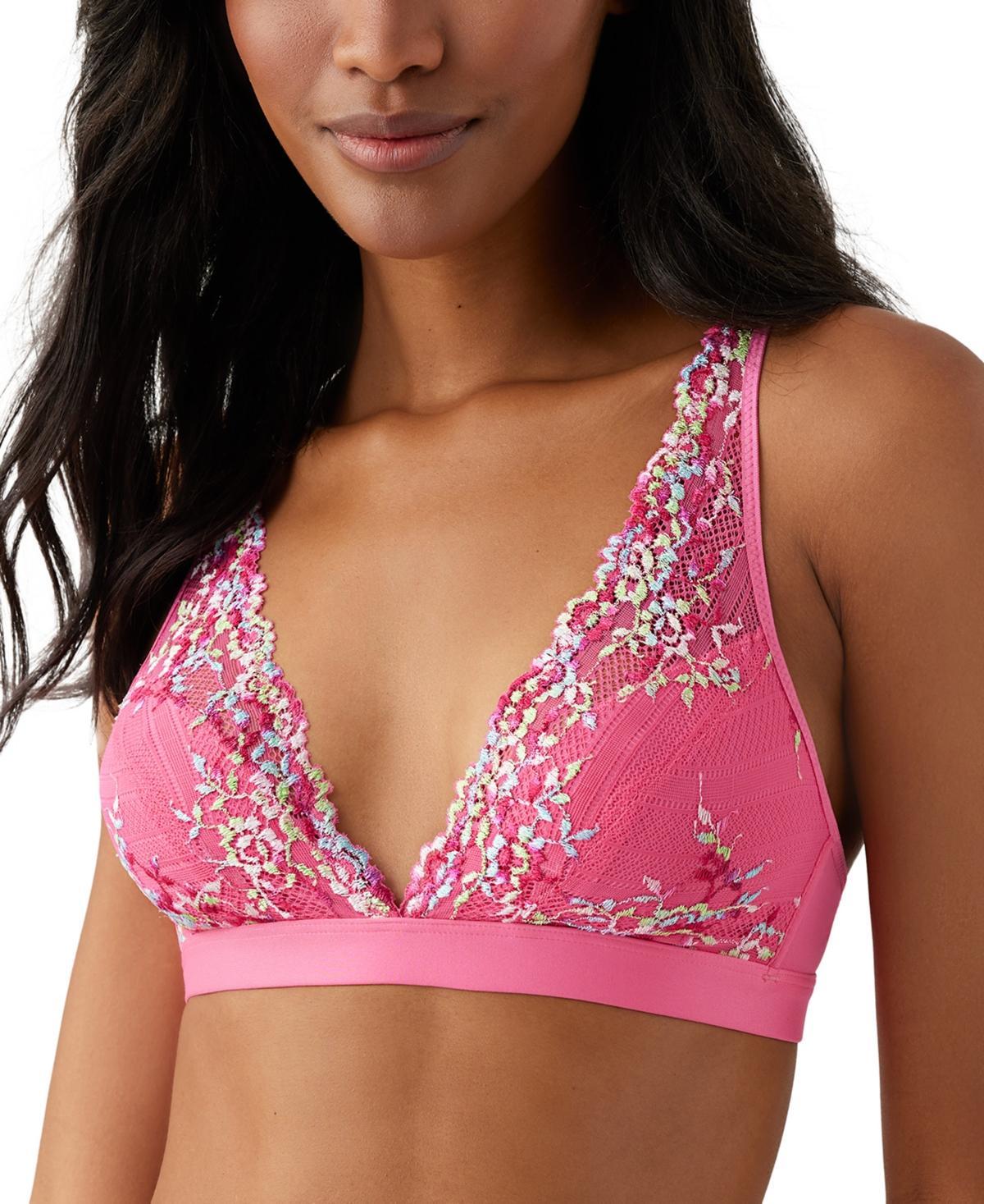 Wacoal Embrace Lace Convertible Plunge Soft Cup Wireless Bra Product Image