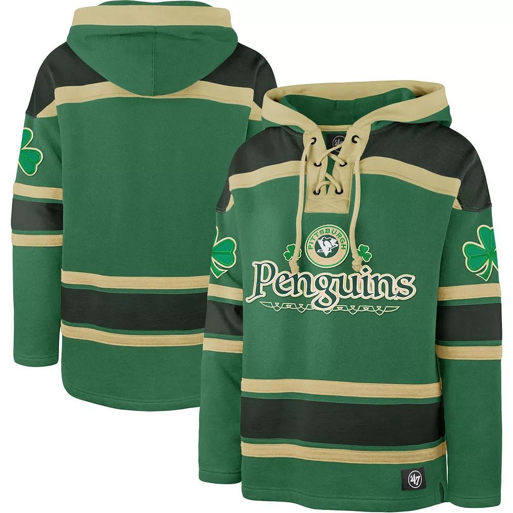 Mens 47 Kelly Pittsburgh Penguins St. Patricks Day McLucky Superior Lacer Pullover Hoodie Product Image