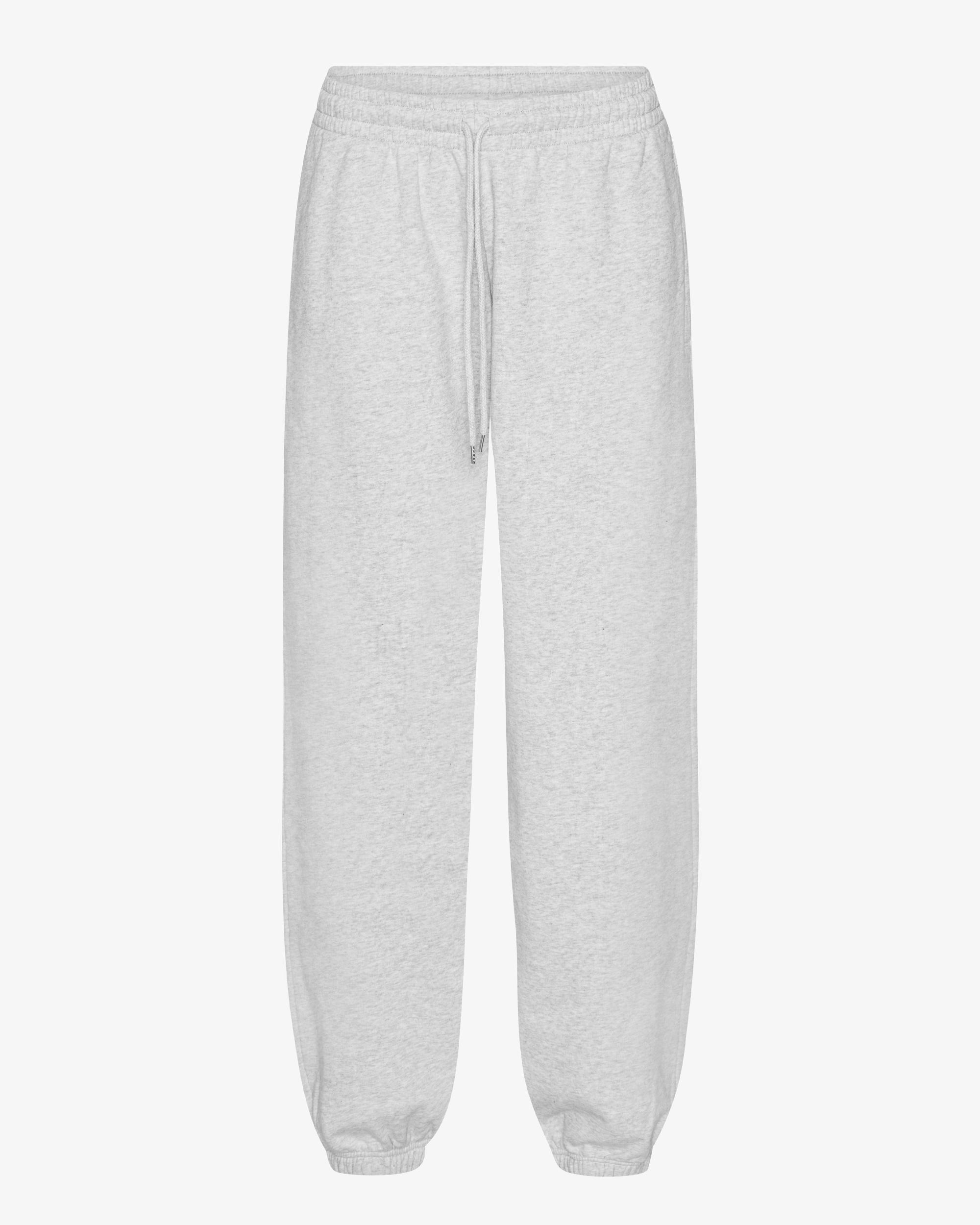 Organic Relaxed Sweatpants - Snow Melange Product Image