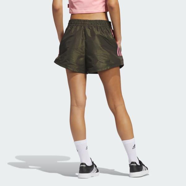 adidas Sunglass Pack Woven Shorts Semi Pink Spark XS Womens Product Image