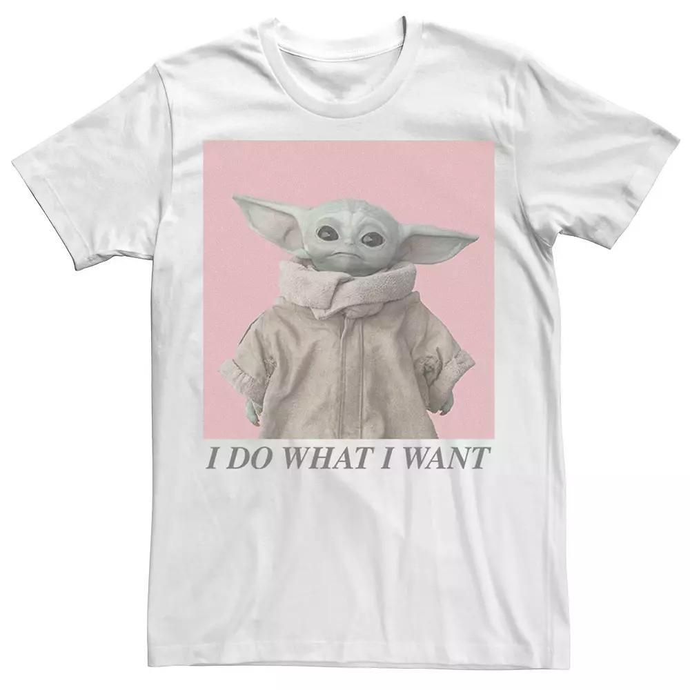 Men's Star Wars Sassy Baby Tee, Size: XXL, White Product Image