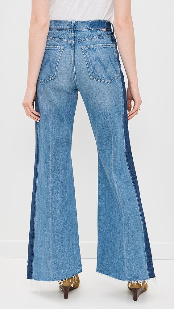MOTHER The Tux Sidestepper Sneak Fray Jeans | Shopbop Product Image