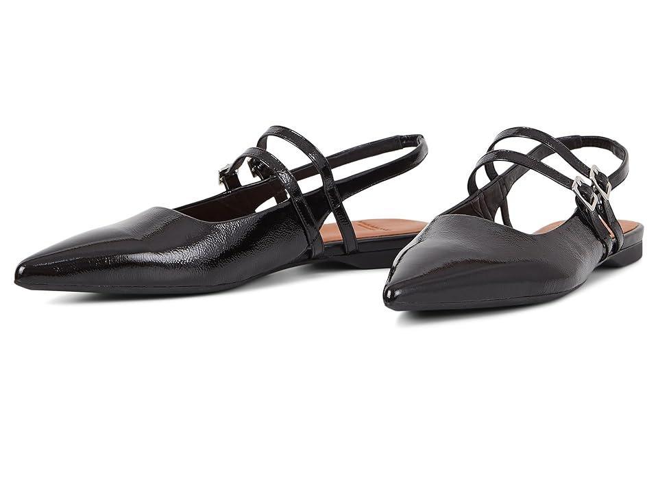 Vagabond Womens Hermine Pointed Toe Double Strap Flats Product Image