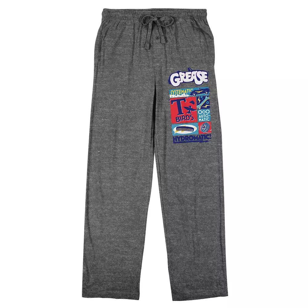 Men's Grease Pajama Pants, Size: Medium, Gray Product Image