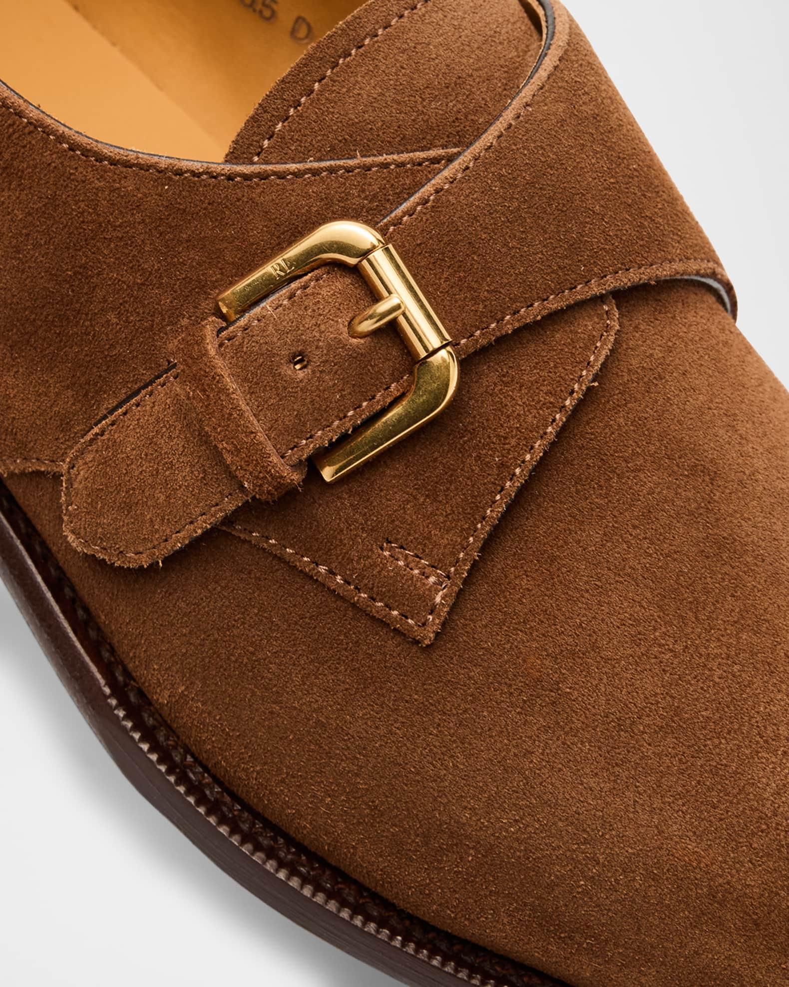 Men's Vicente Croc Leather Penny Loafers Product Image