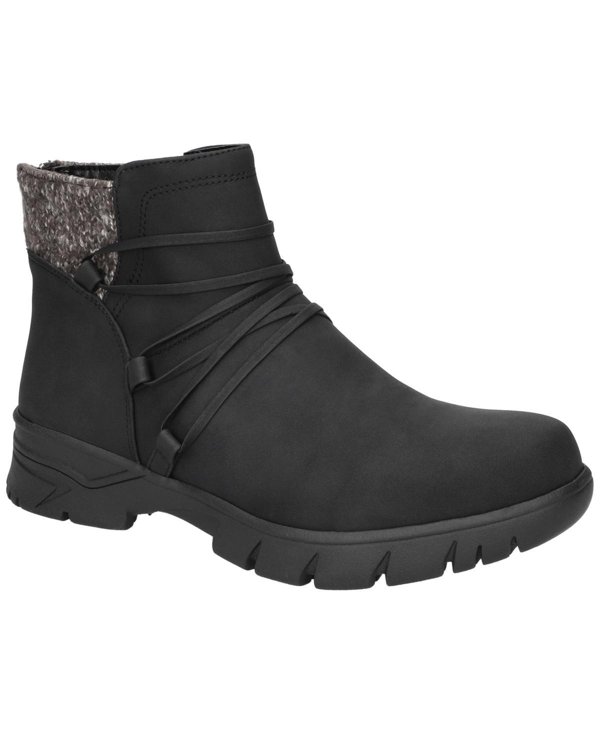 Easy Street Womens Stefani Strap Detail Ankle Boots Product Image