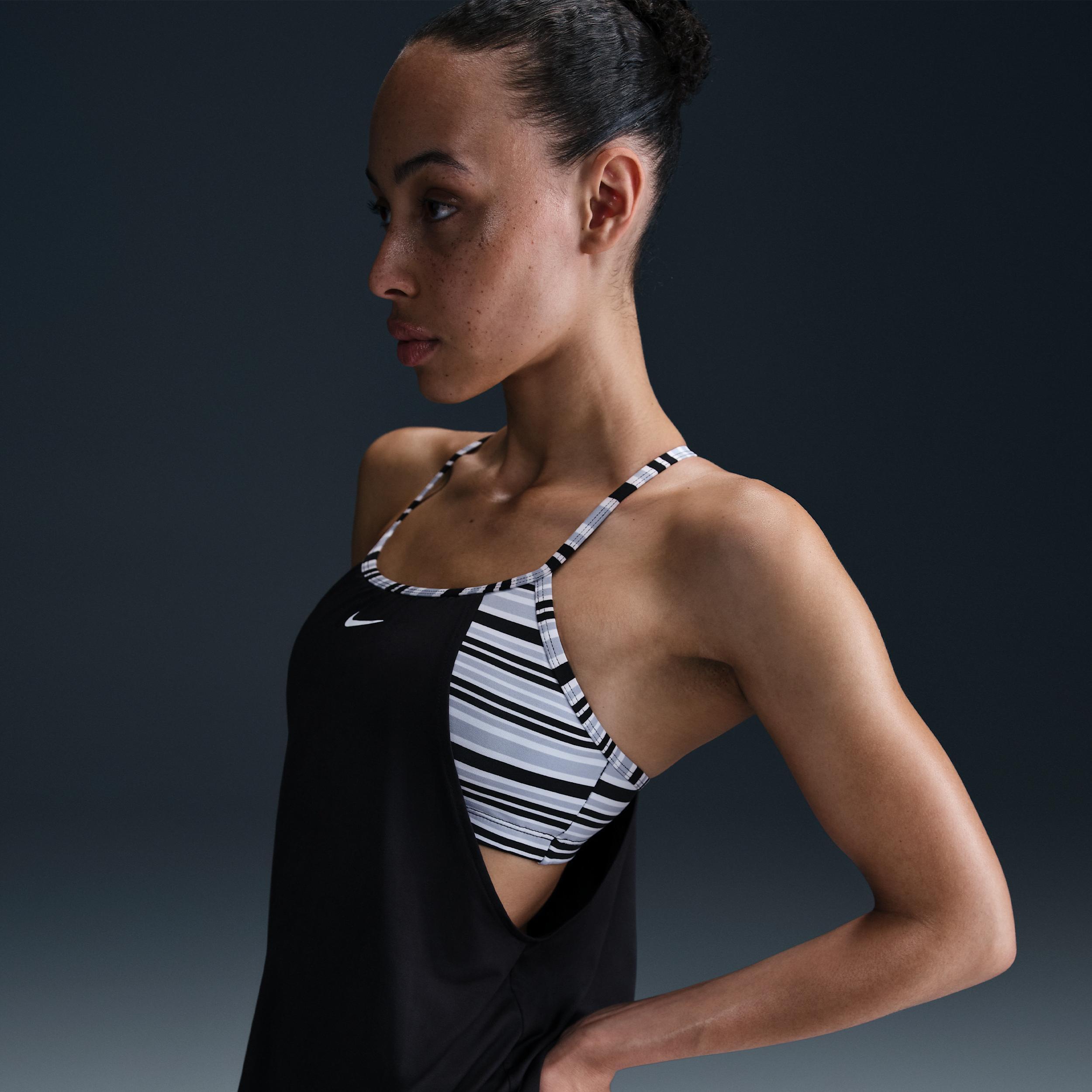Nike Women's Swim Layered Tank Topini Product Image