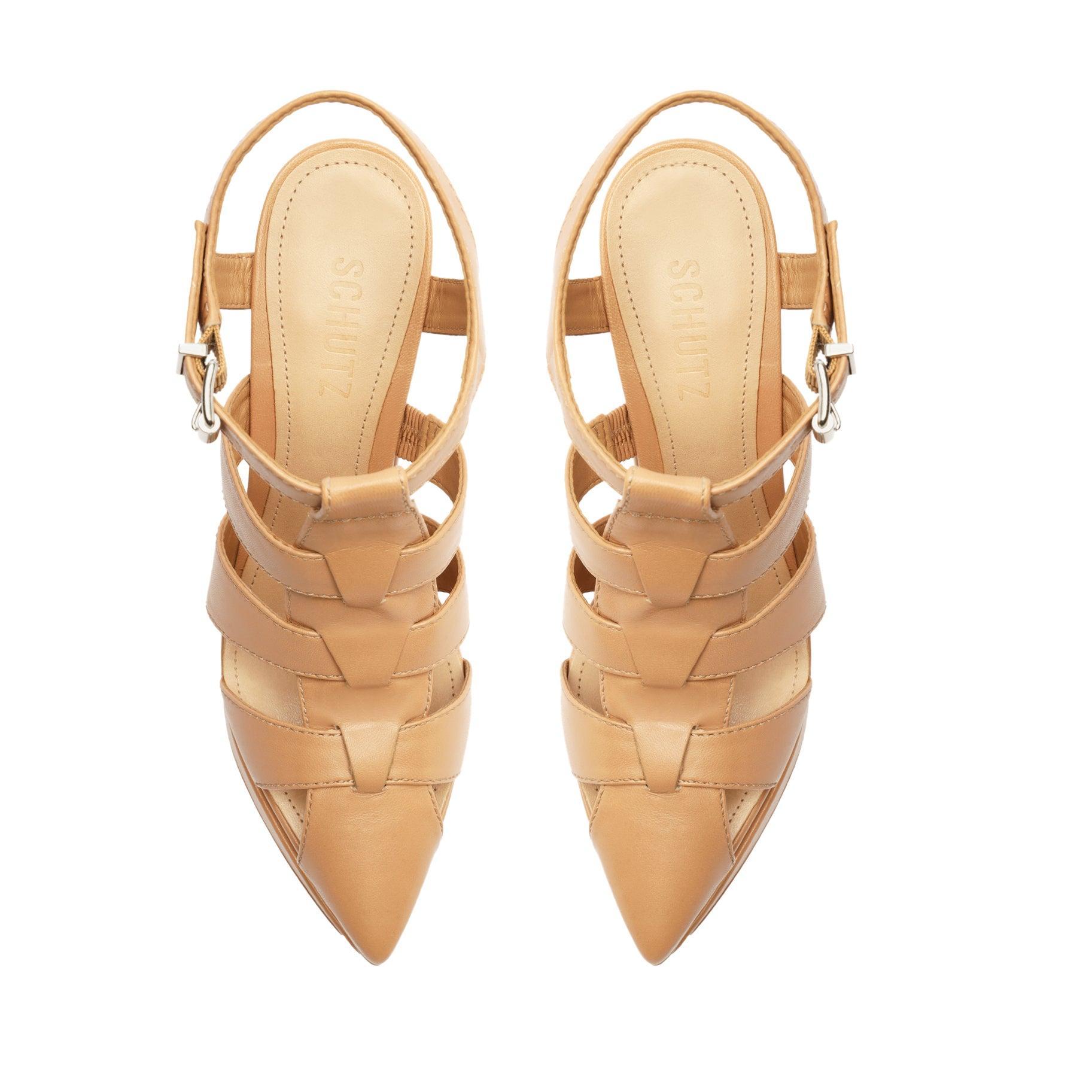 Daryl Platform Leather Pump Product Image