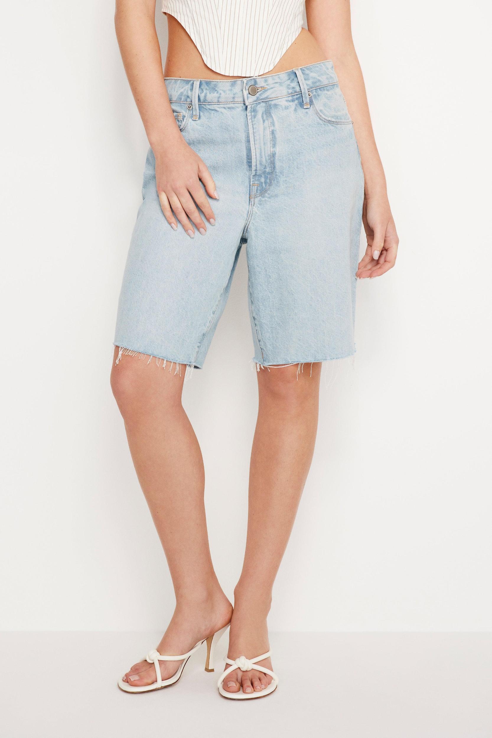 GOOD '90s BERMUDA SHORTS | INDIGO473 Product Image