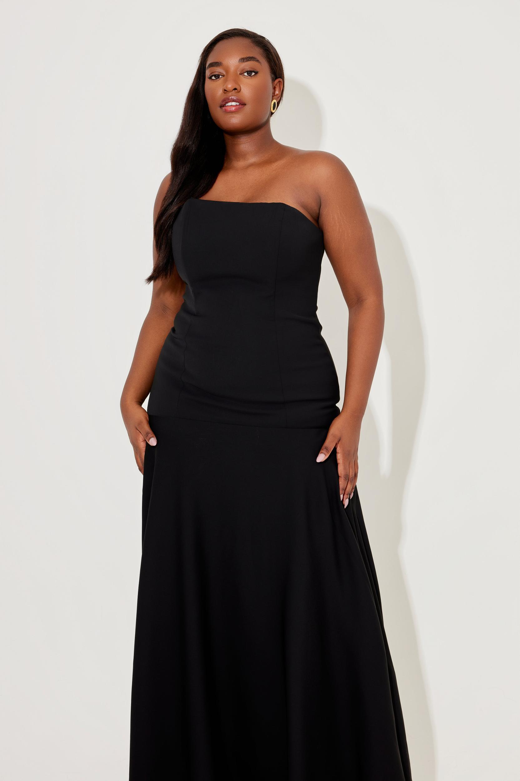 The Ultimate Muse Strapless Maxi Dress Product Image