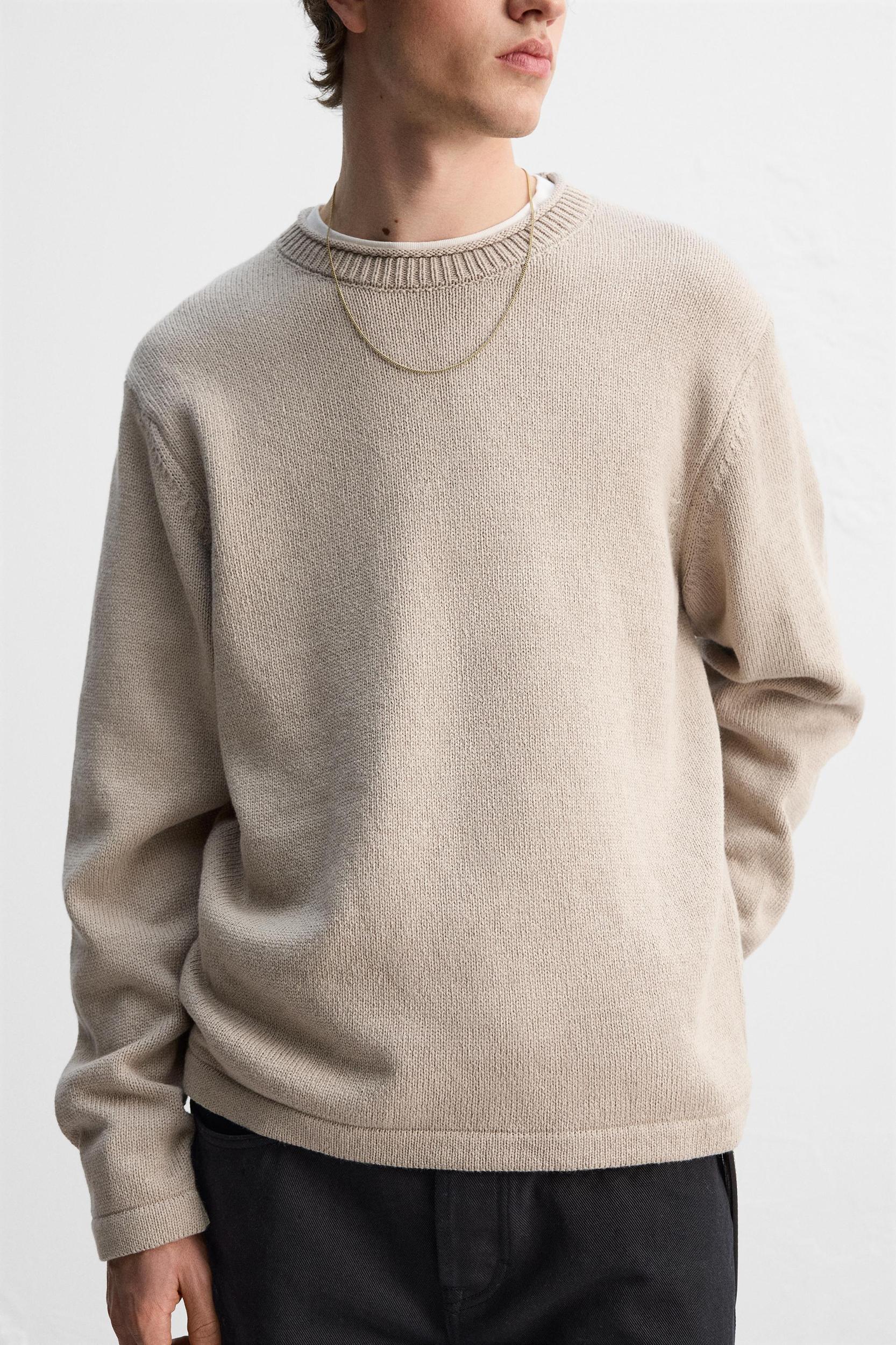 TURN-UP CUFF SWEATER Product Image