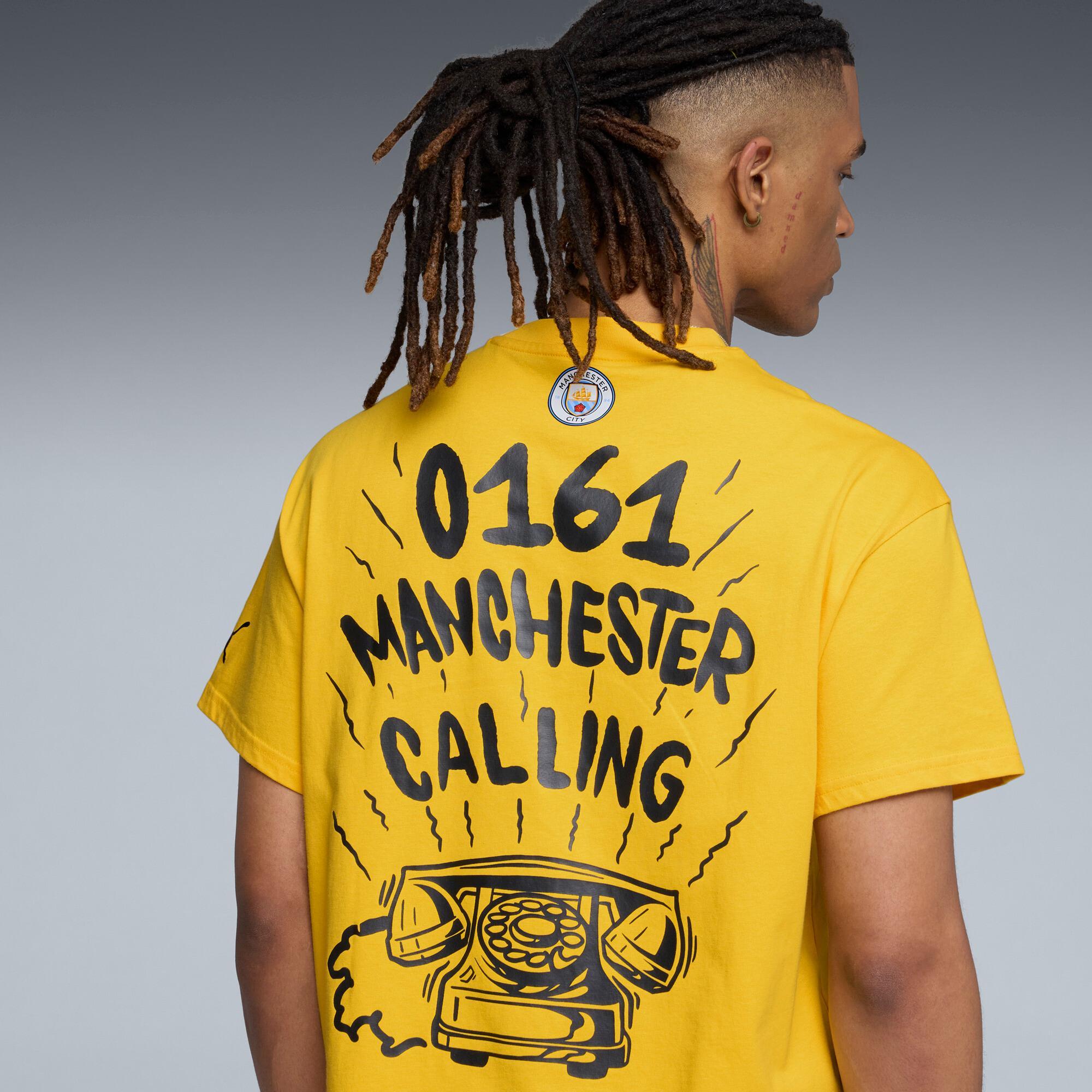 PUMA HOOPS x MANCHESTER CITY Basketball Tee Men Product Image