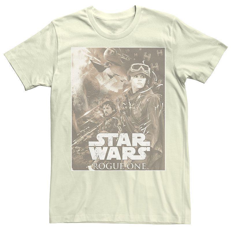 Men's Rogue One: A Star Wars Story Fight For Scariff Tee, Size: 3XL, Black Product Image