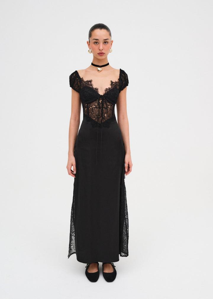 Casey Maxi Dress — Black Product Image