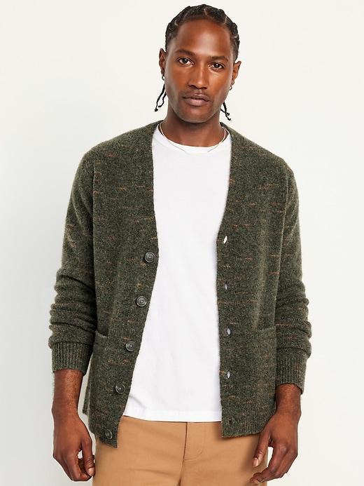 Space-Dye Cardigan Sweater Product Image