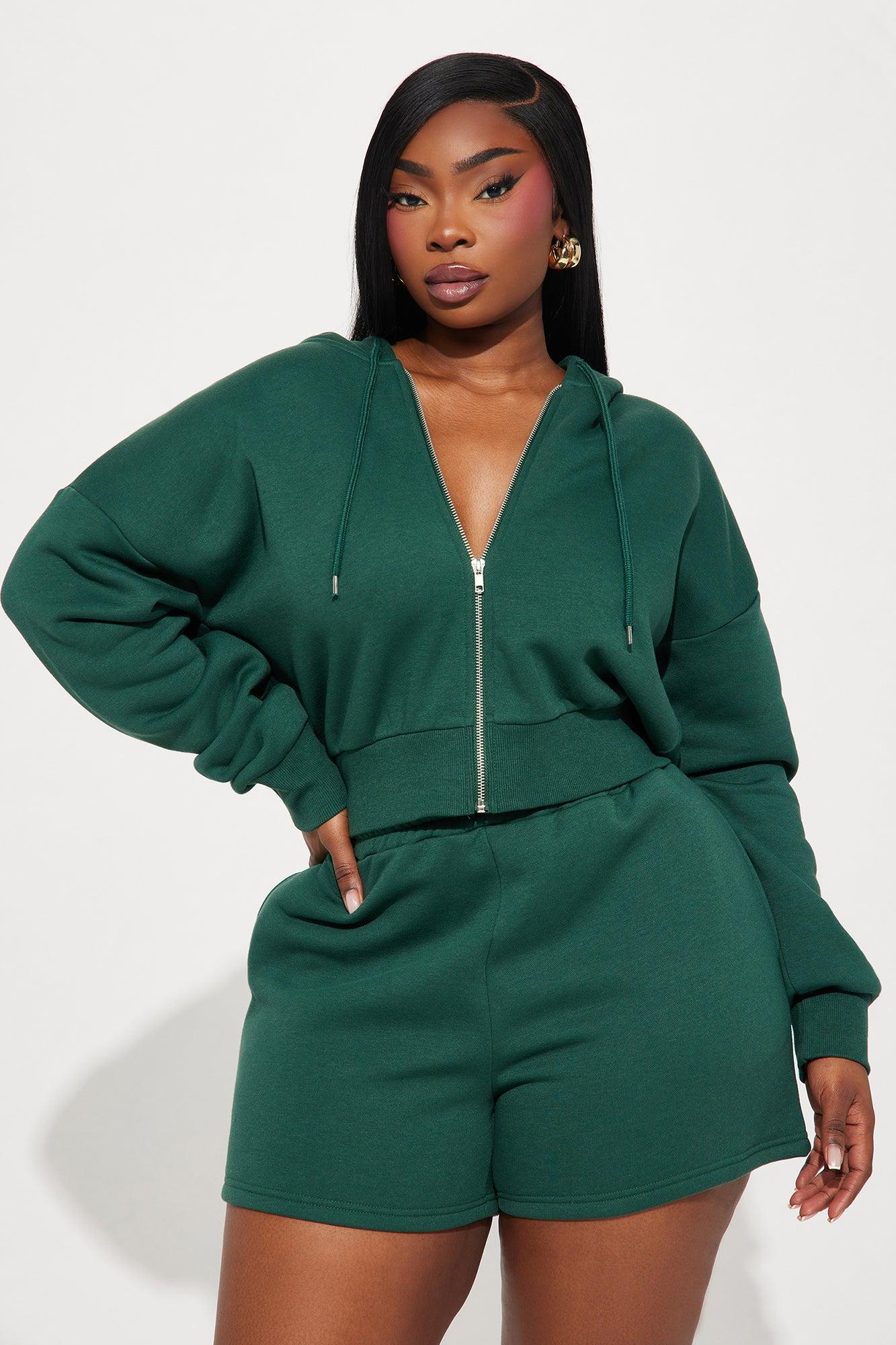 Brianna Sweatshirt Set - Hunter Product Image