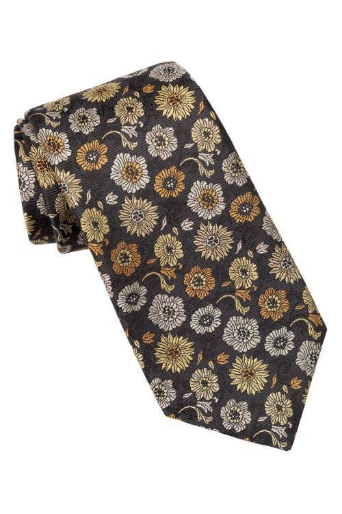 Elizabetta Pergola - Extra Long Silk Jacquard Tie for Men in Yellow at Nordstrom Product Image