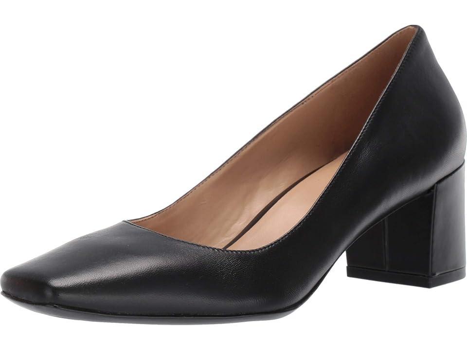 Naturalizer Karina Leather Block Heel Pumps Product Image