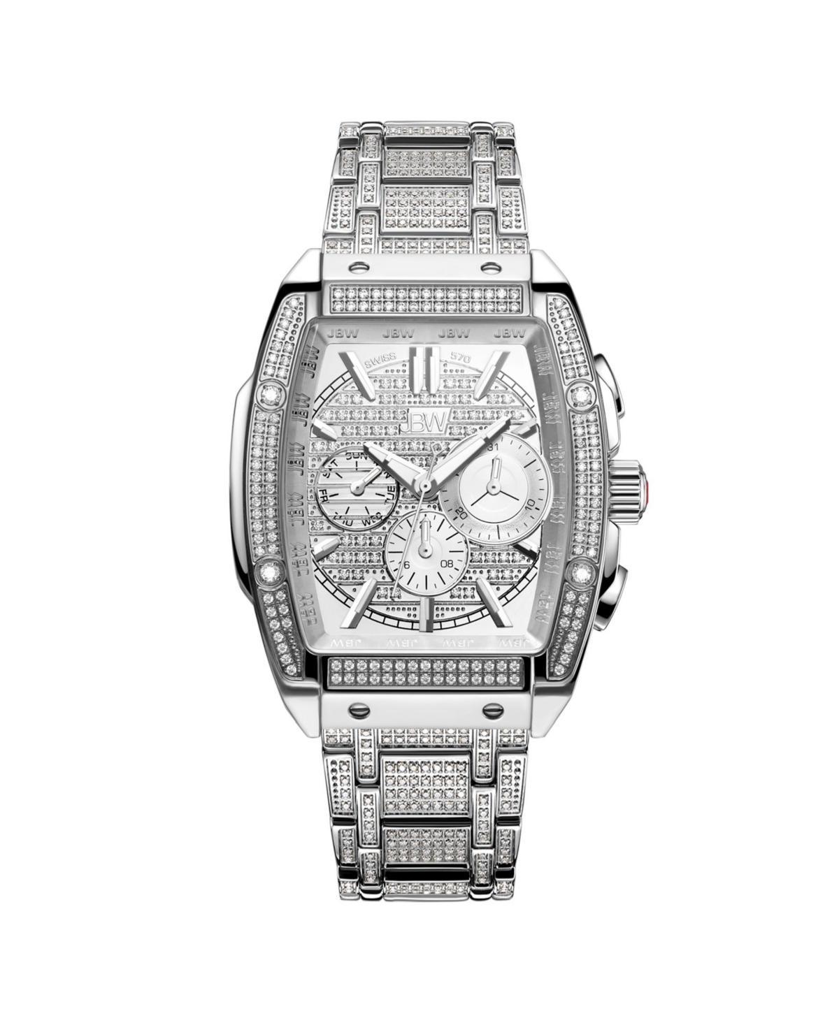 Men's Limited Edition JBW Echelon PS Diamond and Ruby Accent Chronograph Watch with Tonneau Dial (Model: Ps570B) Product Image