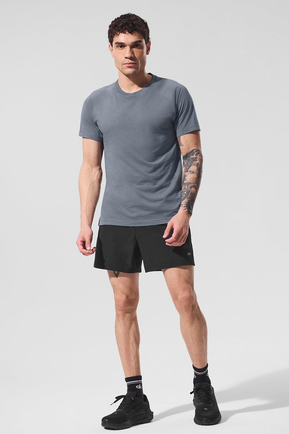 Triumph Raglan Tee - Steel Grey Product Image