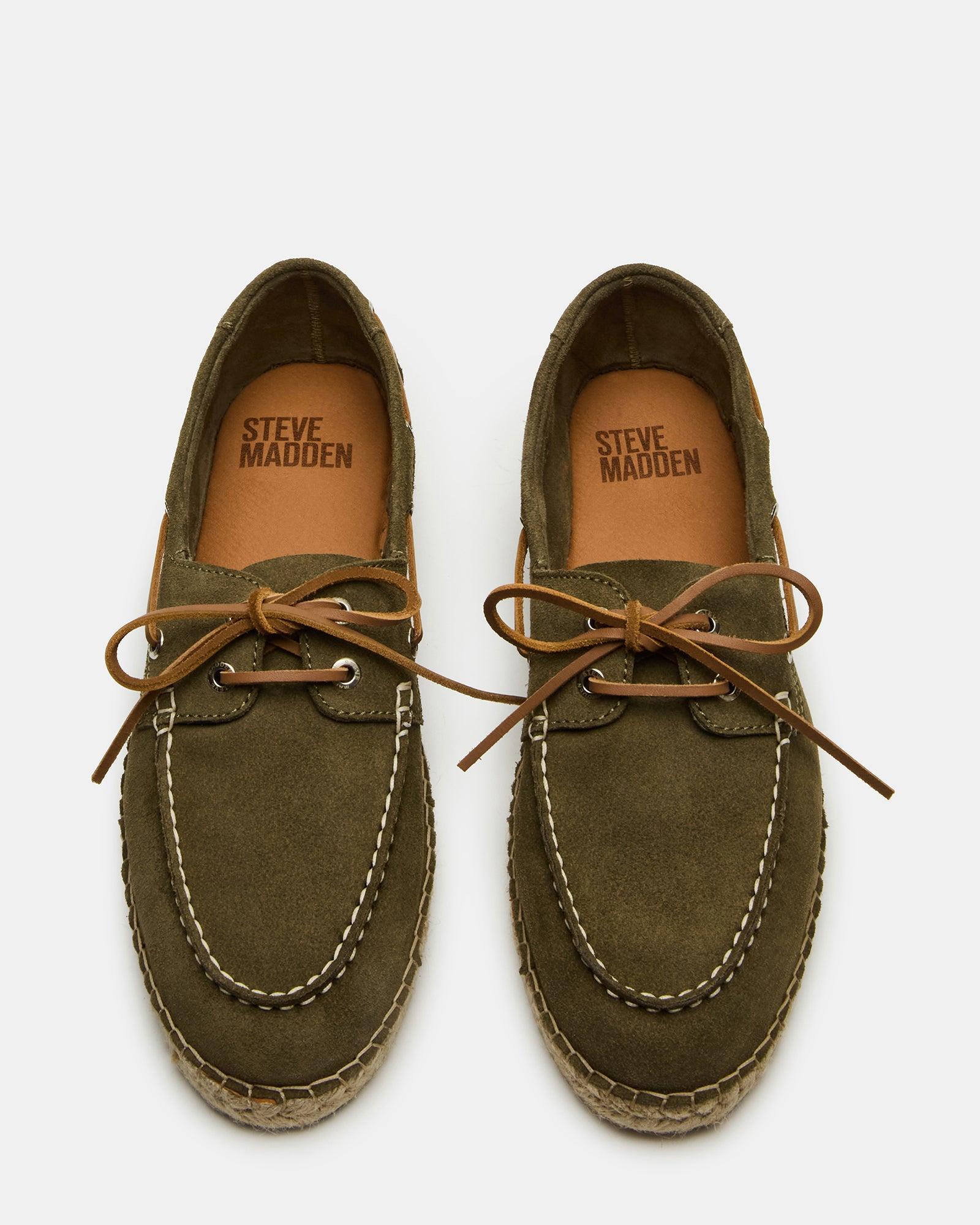 PANCHO OLIVE SUEDE Male Product Image