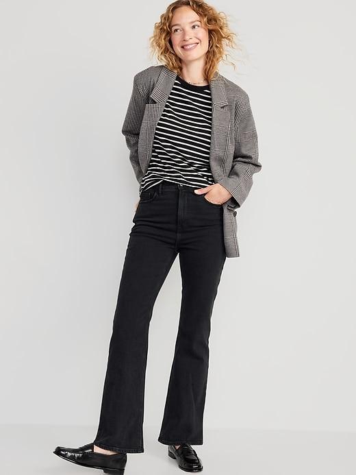Extra High-Waisted Flare Jeans Product Image
