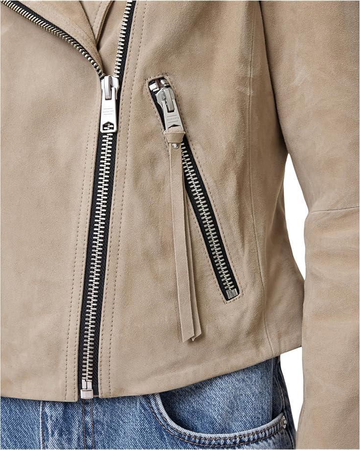 Women's AllSaints Suede Dalby Biker Product Image